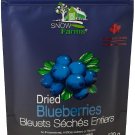 (Pack of 10) Snow Farms Whole Dried Blueberries - 120 gram Pack