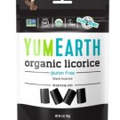 (Pack of 5) YumEarth Organic Gluten Free Black Licorice - 142 gram Pack
