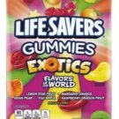 (Pack of 10) Lifesavers Gummies Exotic Flavors Of The World - 198 gram Pack