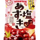 (Pack of 10) UHA Red Bean Salt Candy - 109 gram Pack
