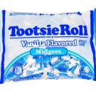 (Pack of 4) Tootsie Roll Vanilla Flavored Midgees - 453 gram Pack