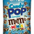 (Pack of 10) Candy Pop Popcorn Made With M&M's Minis Chocolate Candies - 149 gram Pack