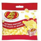 (Pack of 10) Jelly Belly Buttered Popcorn Jelly Bean Candy - 100 gram Pack