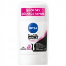(Pack of 5) Nivea Black & White Invisible Water Lily Antiperspirant Deodorant Stick - 51 gram Pack