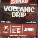 (Pack of 5) Kopiko Volcanic Drip Java Medium Roast Coffee - 10 X 8 gram Pack