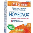 (Pack of 2) Boiron Homeovox Homeopathic Medicine For Loss Of Voice - 60 Tablets/ Pack