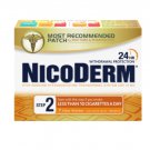 (Pack of 2) Nicoderm 14 mg Transdermal Nicotine Patch Step 2 Stop Smoking Aid - 7 Clear Patch Pack