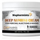 Nupharmisto Deep Numbing Cream For Piercing, Injections and Waxing - 30 ml Pack