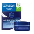 (Pack of 2) Nivea 24H Moisture Care Complex Refreshing Night Cream For Normal Skin - 50 ml Pack