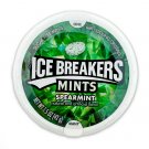 (Pack of 8) Ice Breakers Spearmint Flavor Sugar Free Mint Candy - 42 gram Pack