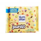 (Pack of 10) Ritter Sport Limited Edition Smarties White Chocolate Bar - 100 gram Pack