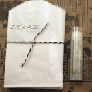 50 Small 2.75" x 4.25" Translucent Glassine Wax Paper Envelopes for Seed Saving