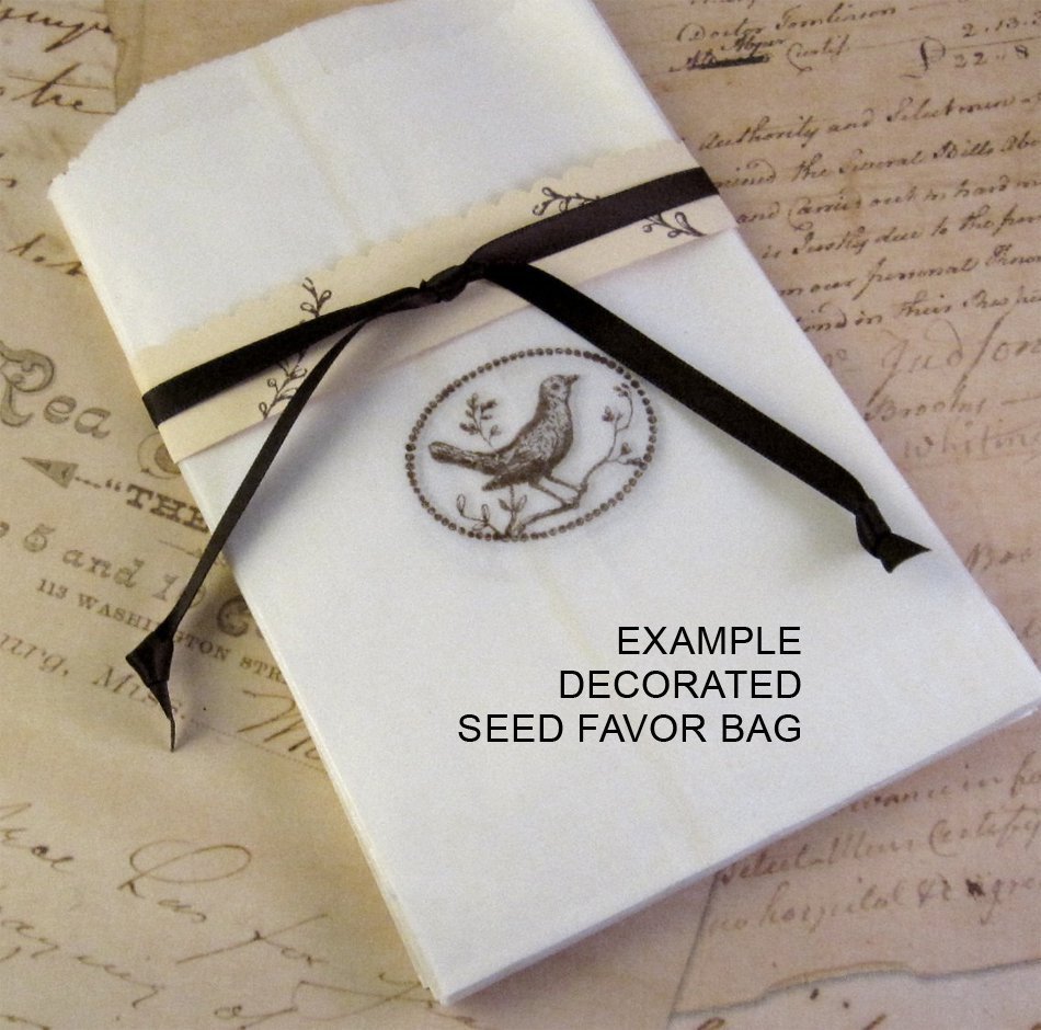 50 Extra Small 2" x 3.5" Translucent Glassine Wax Paper Envelopes for