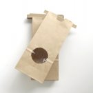 10 Kraft Paper Bags with Tin Tie 8 oz for Seed Saving