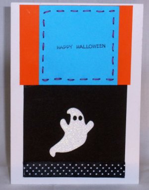 Handmade Card - A Ghostly Halloween