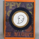 Handmade Card - Cute Ghost Halloween