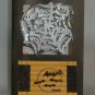 Handmade Card - Silver Spiderweb, Bats, Moon