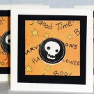 Handmade Cards - Cute Skull Note Cards