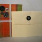 Handmade Card - Plaid Button Thinking of You