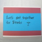 Handmade Card - Friends: Martini Time!