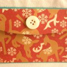 Handmade - Reindeer Snowflake Gift Card Holder