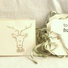Handmade - Snowmen Reindeer Christmas Gift Tags