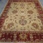 Rare Hand Made Vegetable Dyed Peshawar Oriental Chobi Rug Carpet 6x9