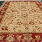 Hand Made Vegetable Dyed Peshawar Oriental Chobi Rug Carpet 14x9 i30722