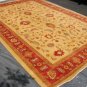 Rare Hand Made Vegetable Dyed Peshawar Oriental Chobi Rug 12x8 i30731