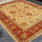 Hand Made Vegetable Dyed Peshawar Oriental Chobi Rug 11x8 i70730