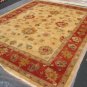 Hand Made Vegetable Dyed Peshawar Oriental Chobi Rug 11x8 i70730