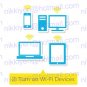 MINI WIRELESS WIFI PORTABLE WIFI IP SPY CAMERA + STAND & ADAPTOR FOR ANDROID