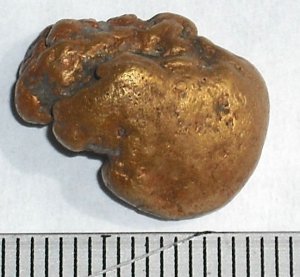 Natural Pure gold nugget 11.91 grams