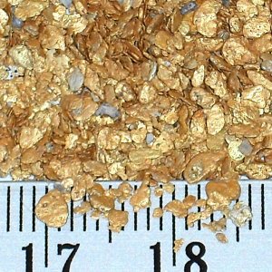 5 grams of gold fines and flakes