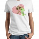 Ladies' T-Shirt - Size M - White - Kawaii Valentine - Praying Mantis