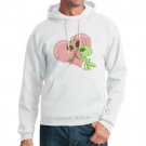 Kawaii Hoodie - Size M - White - Kawaii Valentine - Praying Mantis Sweatshirt