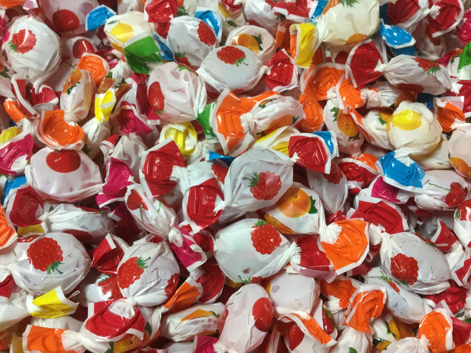 Primrose Assorted Filled Fruit Flavor candy 5 Lbs