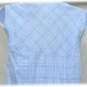 Nancy Frock, Dan River Fabric, Blue and White Plaid Housedress