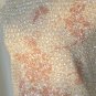 Winter White Shell Top with Clear Sequin "Flowers", Pale Pink Sequin Floral Design Front