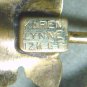 *Vintage Karen Lynne 12K GF Necklace: Dainty Leaves and Beautiful Chain