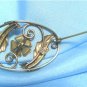 *Graceful Vintage Oval Brooch, Binder Bros. 1/20-12K GF, Lovely & Old-Fashioned