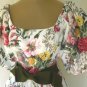 Vintage Victor Costa Party Dress, Shades of an English Garden, Classic Look!