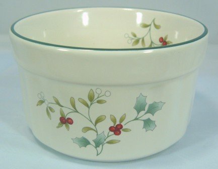 Pfaltzgraff Christmas"Winterberry" Ramekin; Useful, Beautiful as Well!
