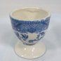 Vintage Single Egg Cup:  Blue Willow Pattern, Marked Japan