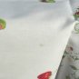 Vintage Wilendur Strawberries Full-size 54" Square Tablecloth, Great Condition