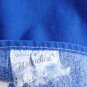 Striking Vintage WilendureTablecloth in Royal Blue/White in Great "Delft" Pattern, 44x52