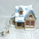House of Lloyd Lighted House, Snow Covered, for Christmas Village