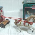Memories Collection:  Porcelain Couple in Carriage with Top
