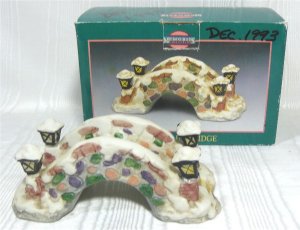 Christmas Memories Porcelain Bridge
