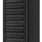 Copystars 1 to 9 DVD Duplicator CD DVD Burner 24x Writer Drive DVD Duplication Recorder Tower